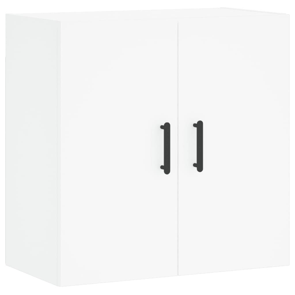 Wall Cabinet White 60x31x60 cm Wood Material