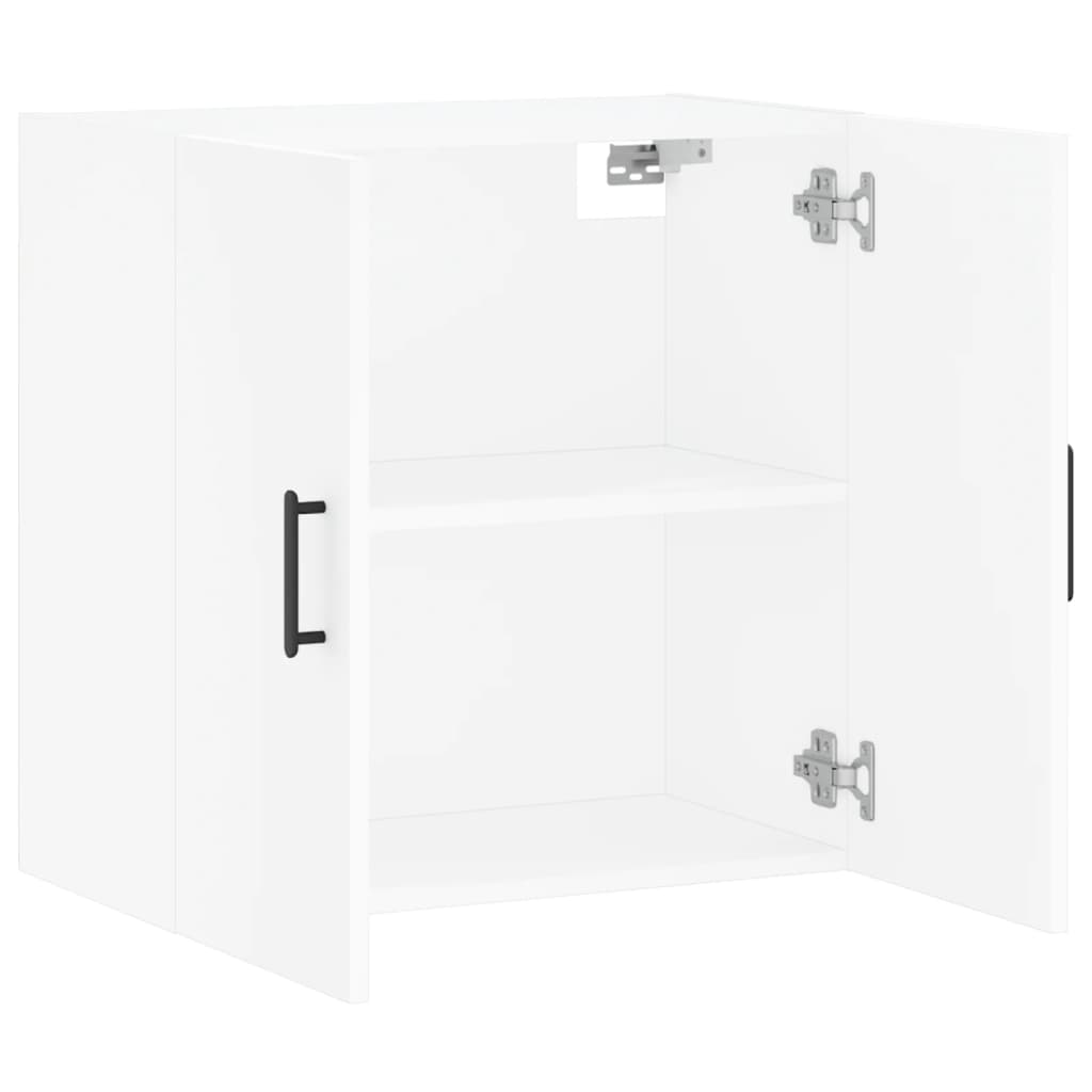 Wall Cabinet White 60x31x60 cm Wood Material