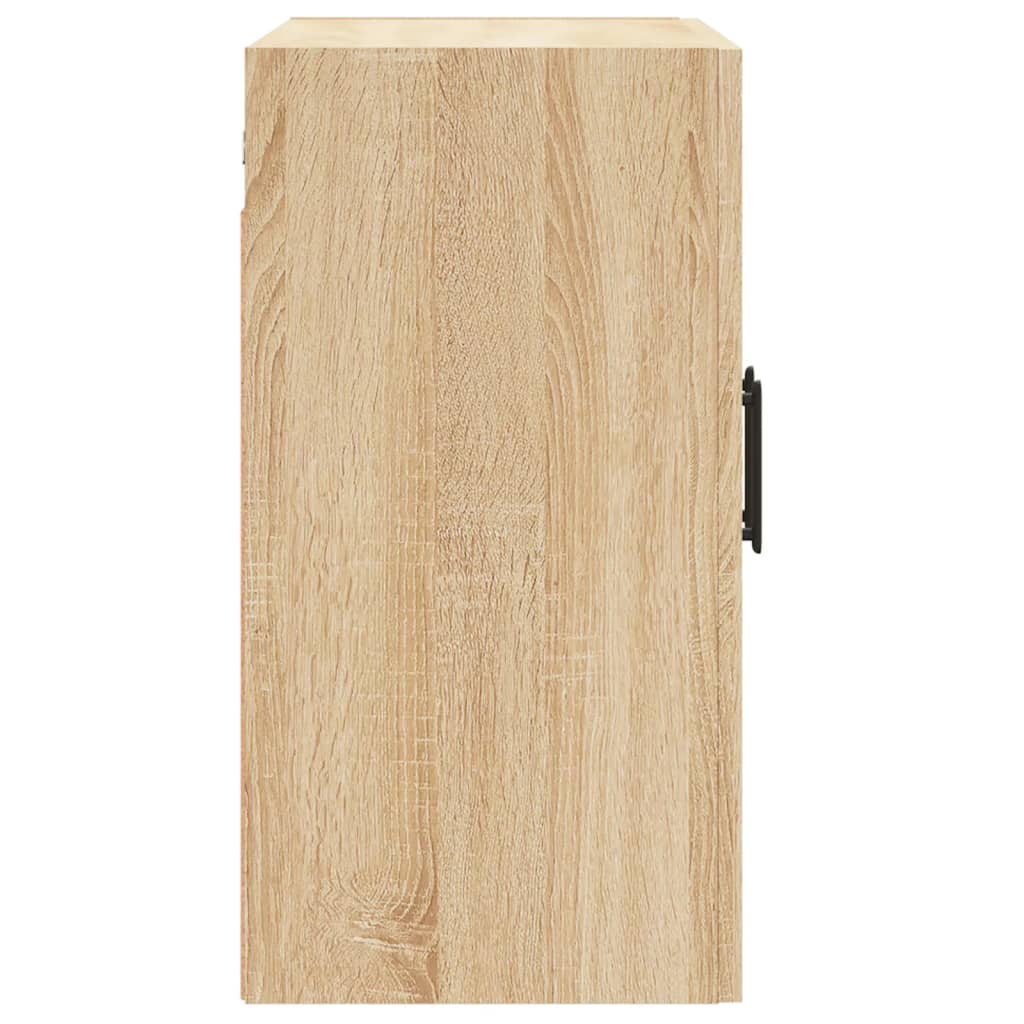 Wall Cabinet Sonoma Oak 60x31x60 cm Wood Material