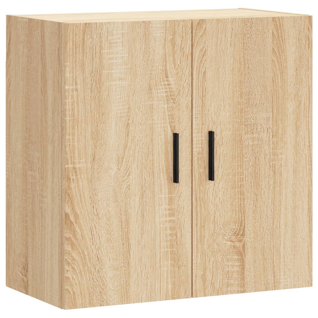 Wall Cabinet Sonoma Oak 60x31x60 cm Wood Material