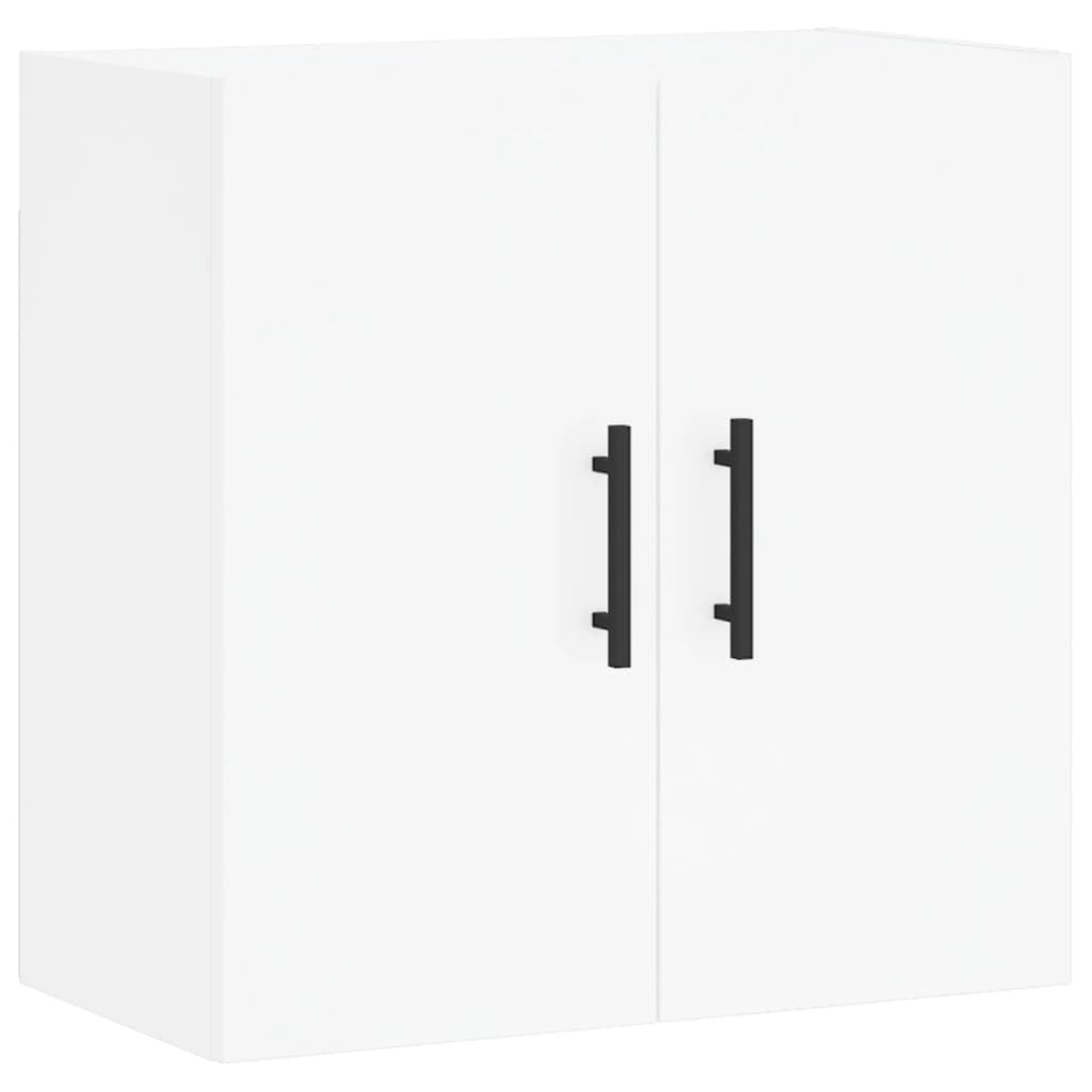 Wall Cabinet White 60x31x60 cm Wood Material