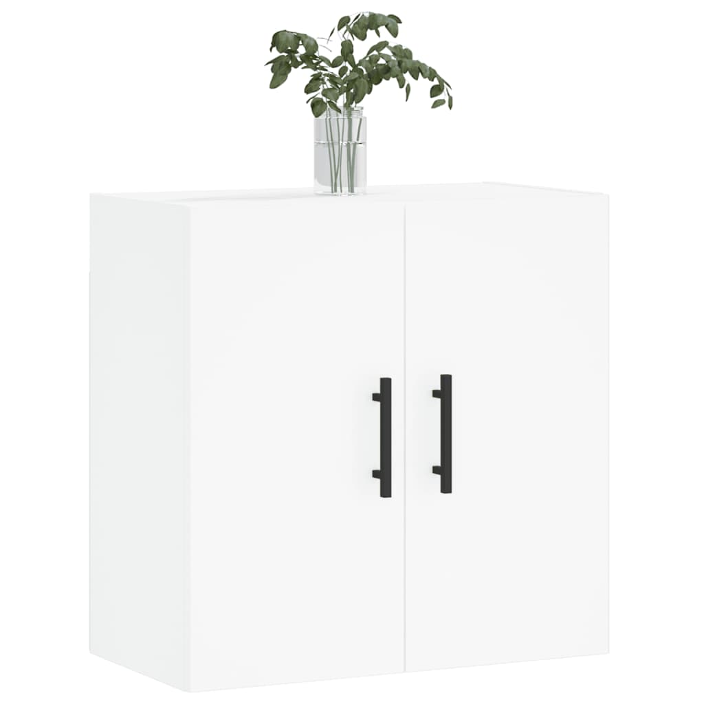 Wall Cabinet White 60x31x60 cm Wood Material