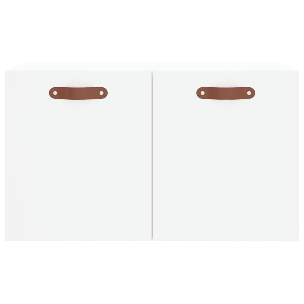 Wall Cabinet White 60x36.5x35 cm Wood Material