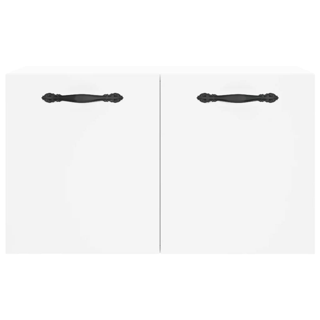 Wall Cabinet White 60x36.5x35 cm Wood Material