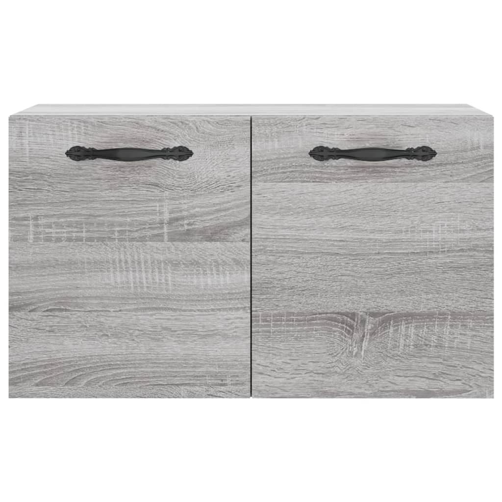 Wandschrank Grau Sonoma 60x36,5x35 cm Holzwerkstoff