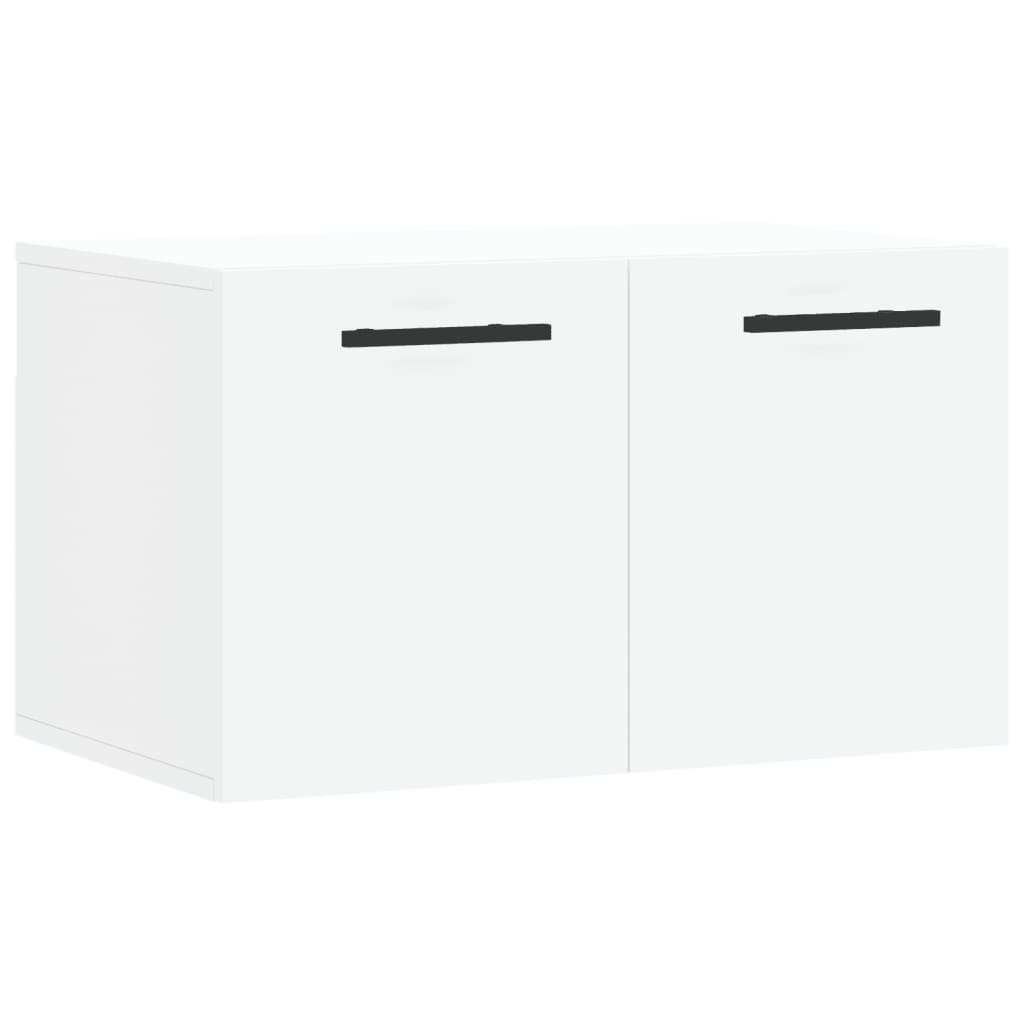 Wall Cabinet White 60x36.5x35 cm Wood Material