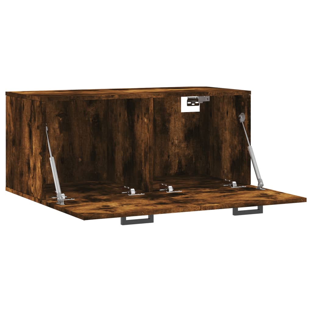 Wandschrank Räuchereiche 80x36,5x35 cm Holzwerkstoff