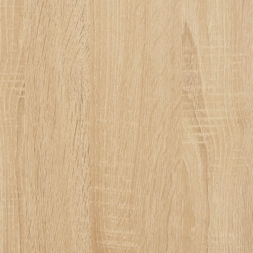 Wall Cabinet Sonoma Oak 80x36.5x35 cm Wood Material