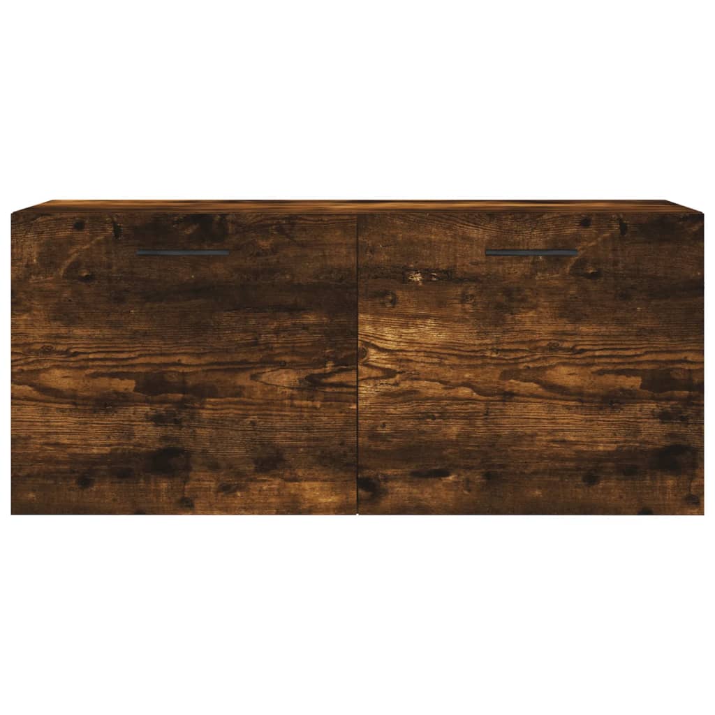 Wandschrank Räuchereiche 80x36,5x35 cm Holzwerkstoff