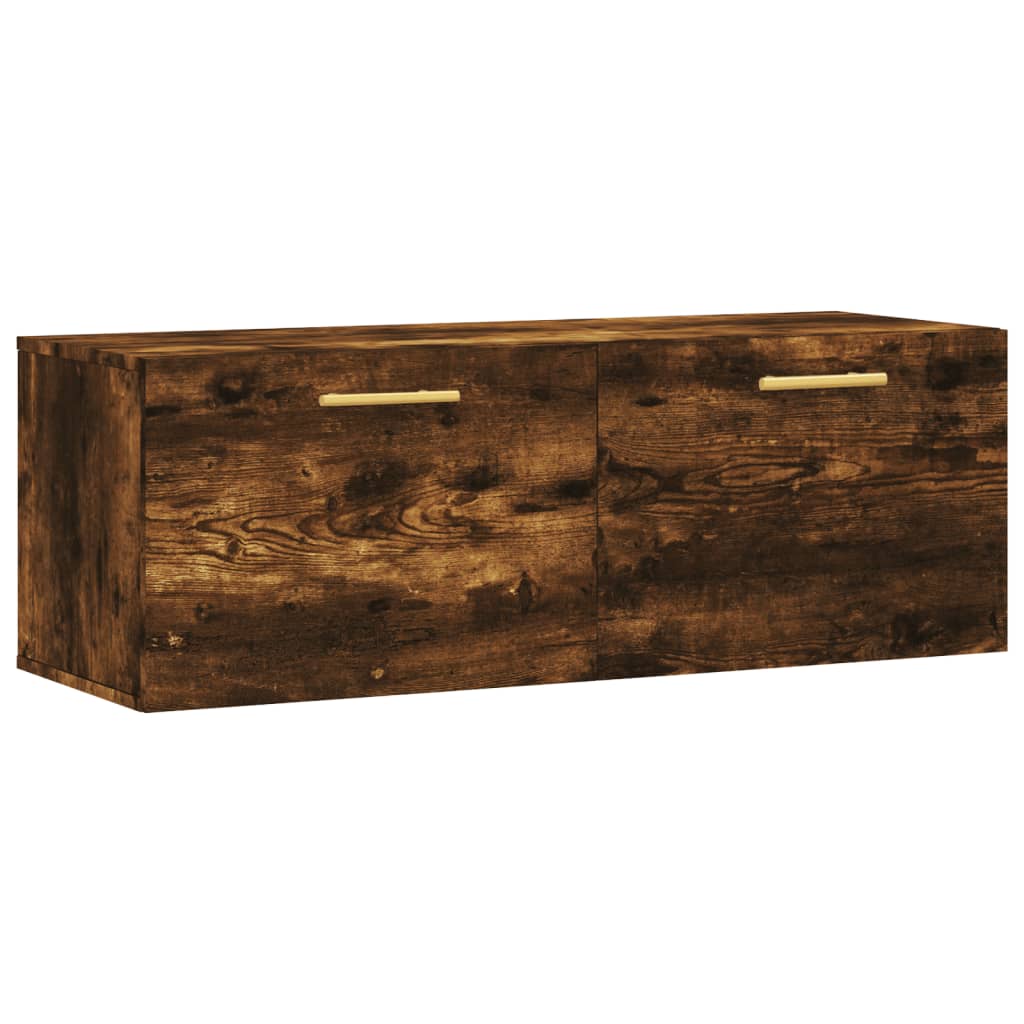 Wandschrank Räuchereiche 100x36,5x35 cm Holzwerkstoff