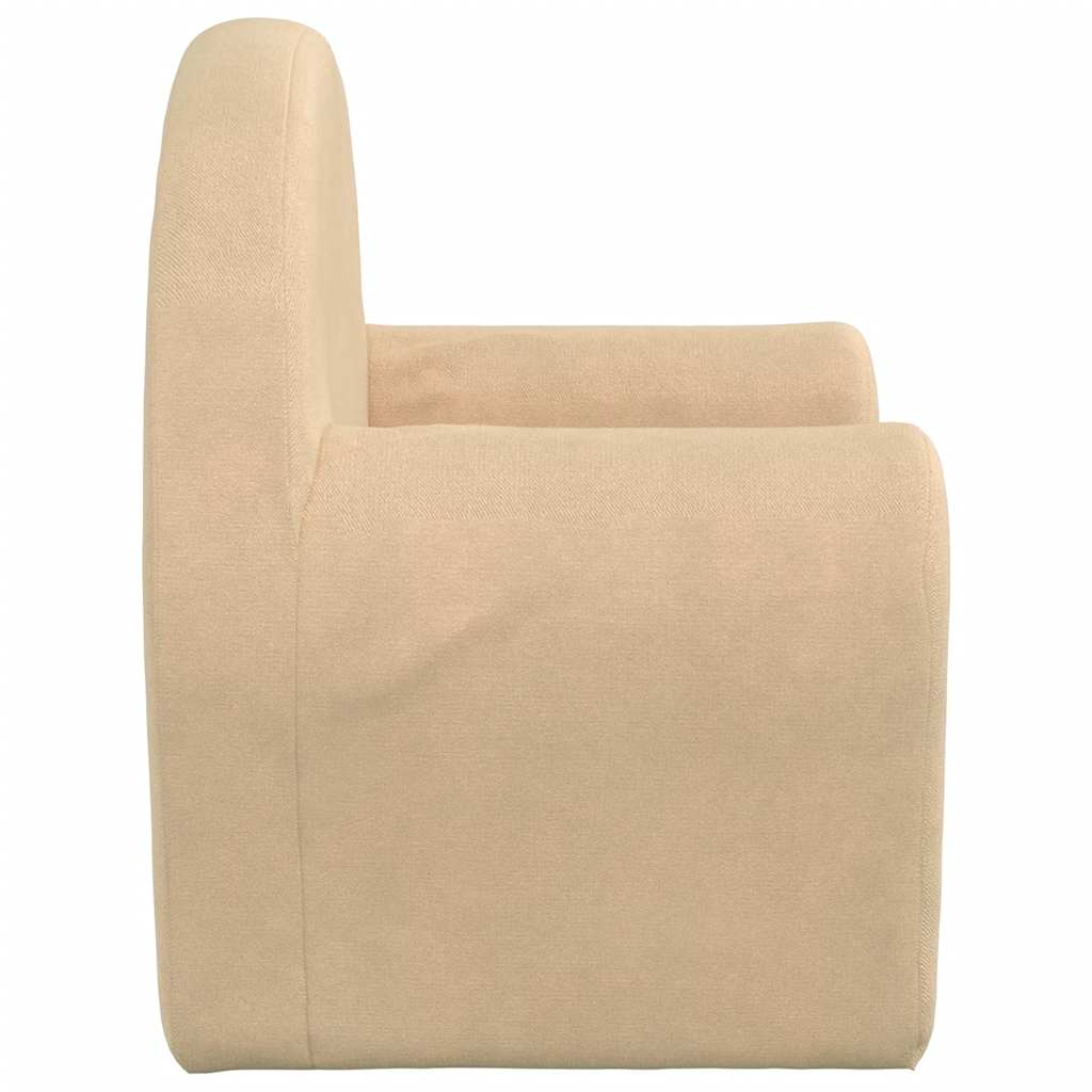 Children's Sofa Cream Soft Plush