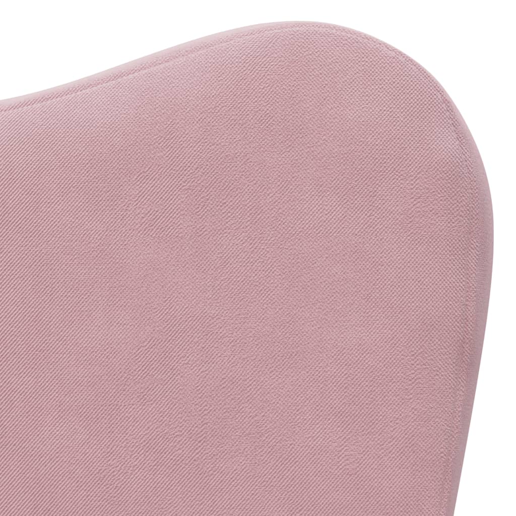 Sofa Bed for Children Pink Soft Plush