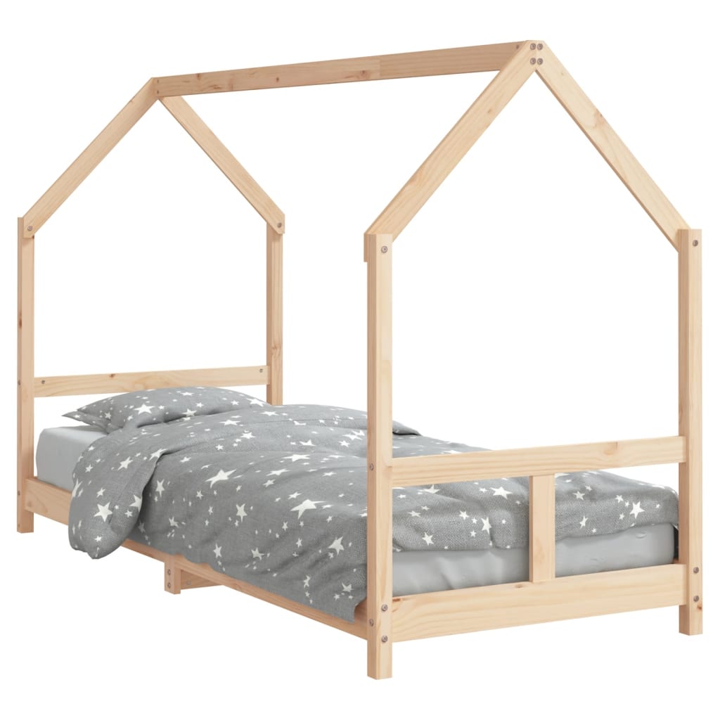 Children's bed 80x200 cm solid pine wood