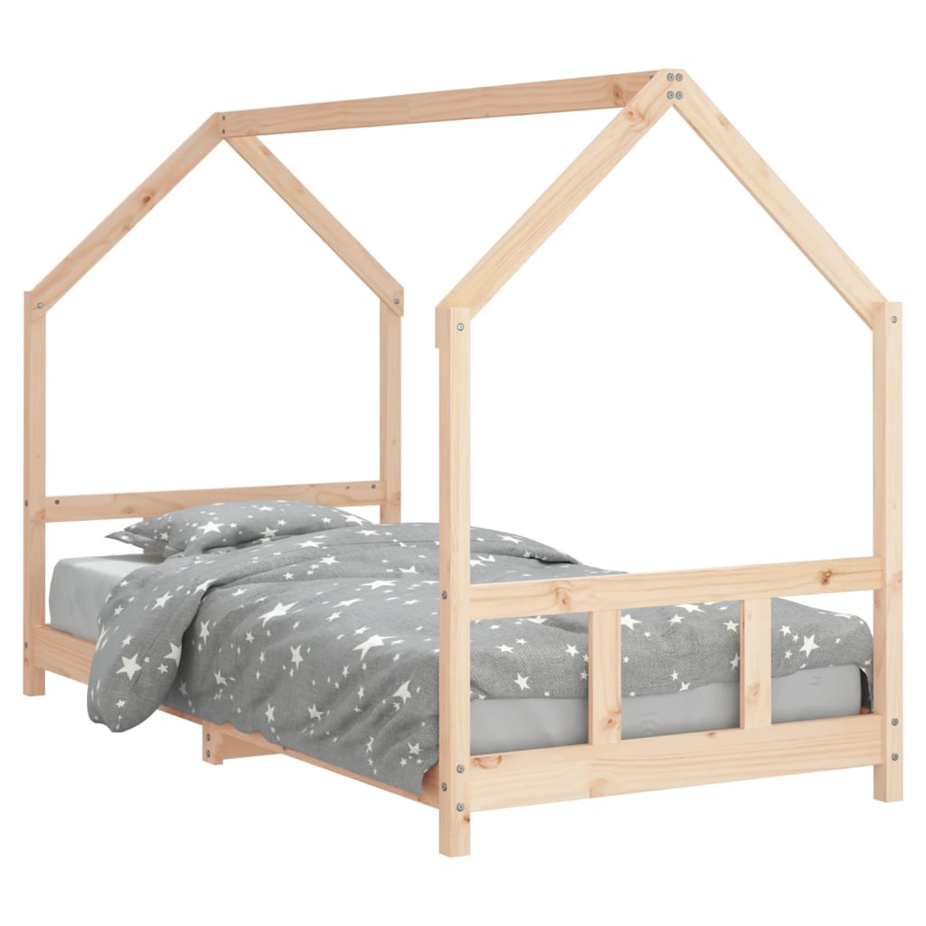 Children's bed 90x190 cm solid pine wood