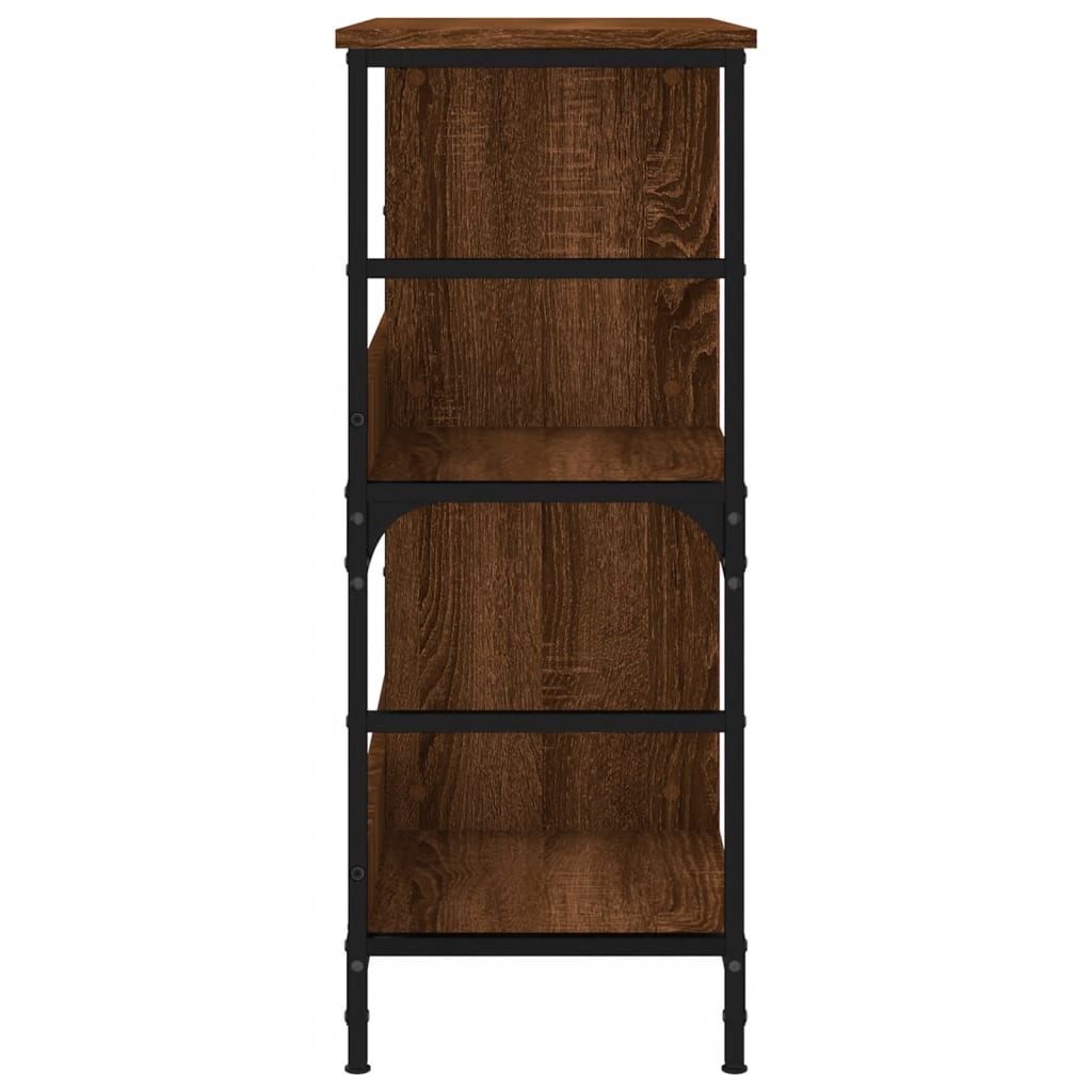 Bookshelf Brown Oak Look 78.5x33x82 cm Wood Material