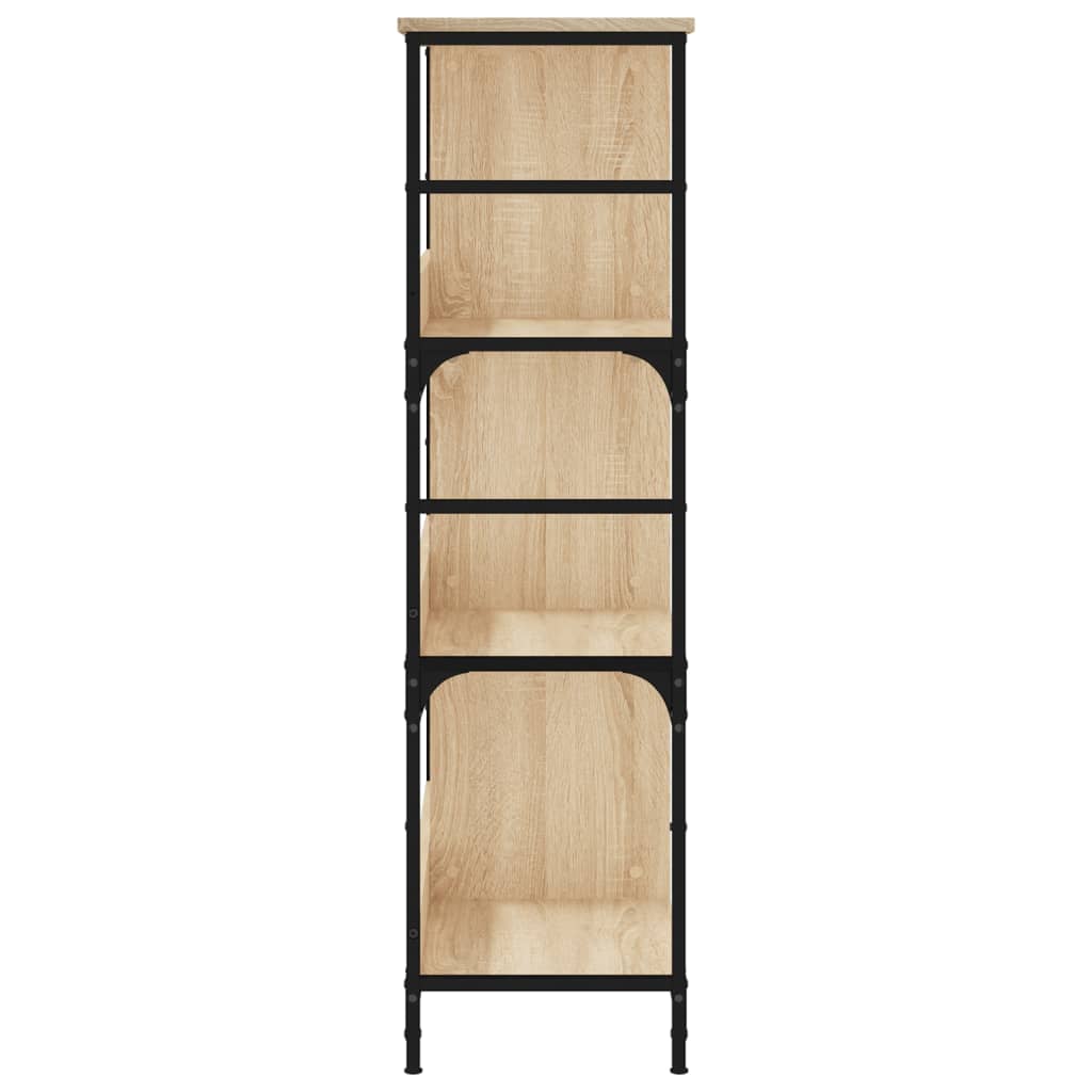 Bookshelf Sonoma Oak 78.5x33x117.5 cm Wood Material