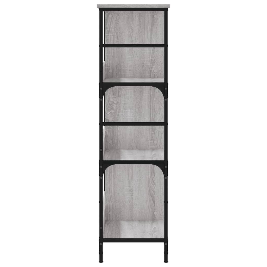 Bookshelf Gray Sonoma 78.5x33x117.5 cm Wood Material