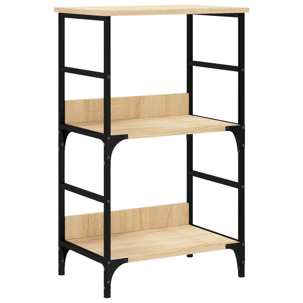 Bookshelf Sonoma Oak 50x33x82 cm Wood Material