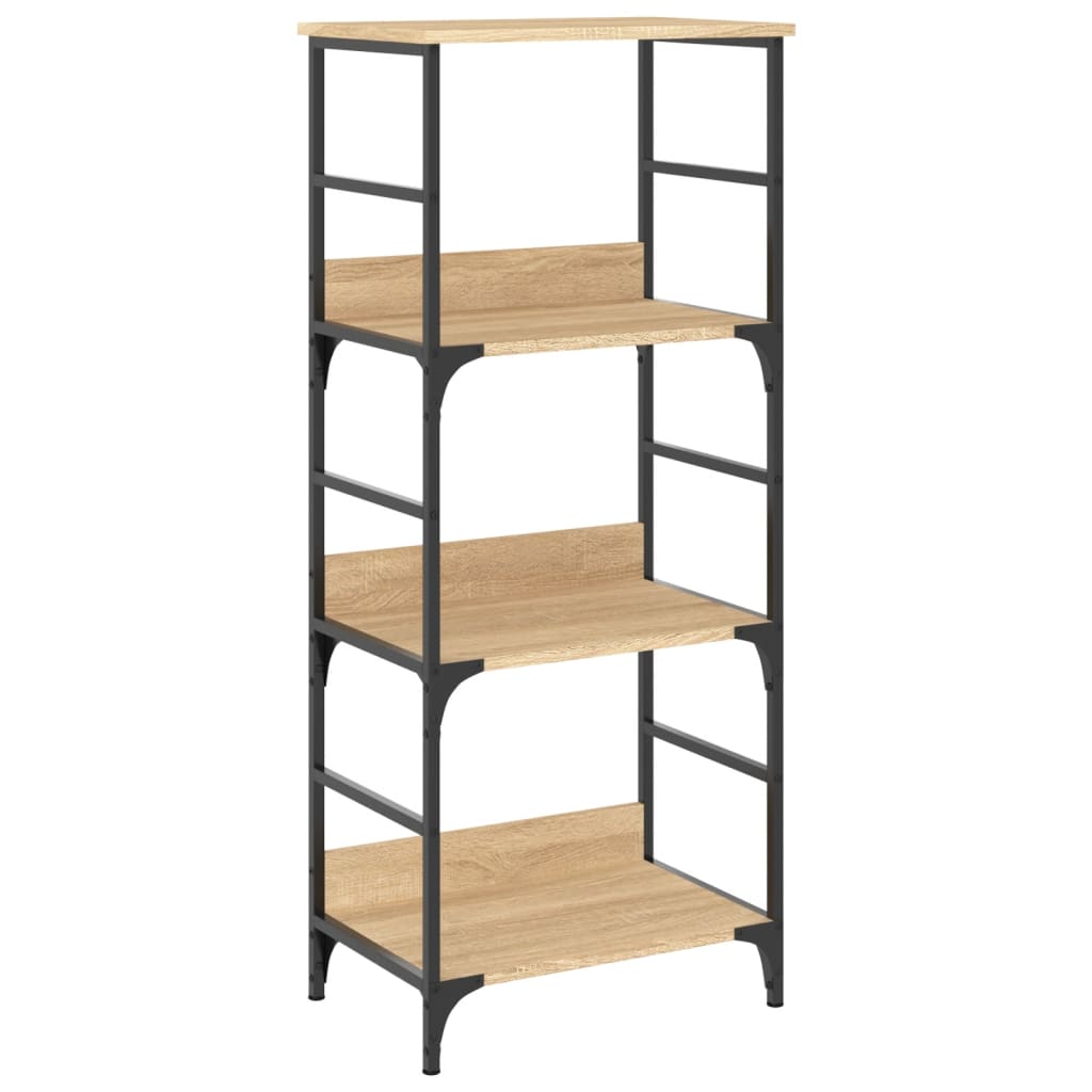 Bookshelf Sonoma Oak 50x33x117.5 cm Wood Material