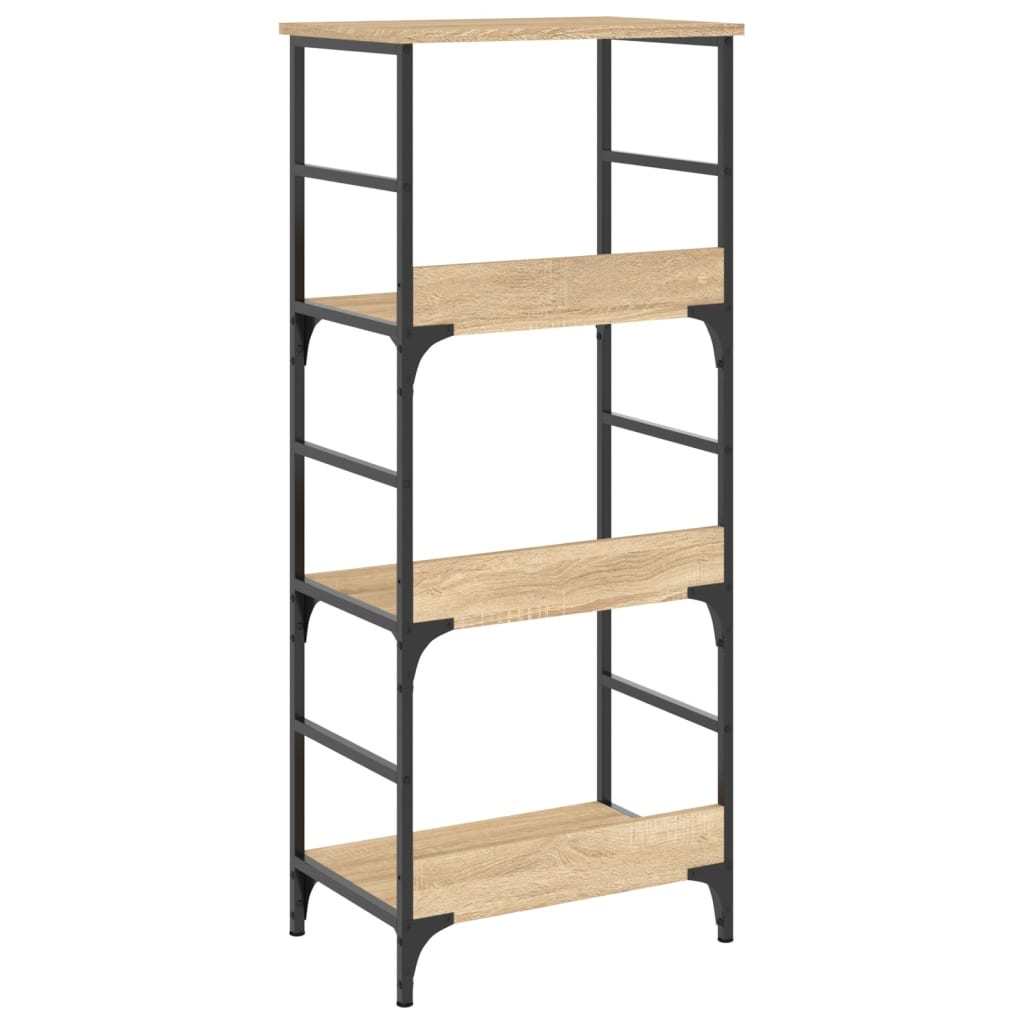 Bookshelf Sonoma Oak 50x33x117.5 cm Wood Material