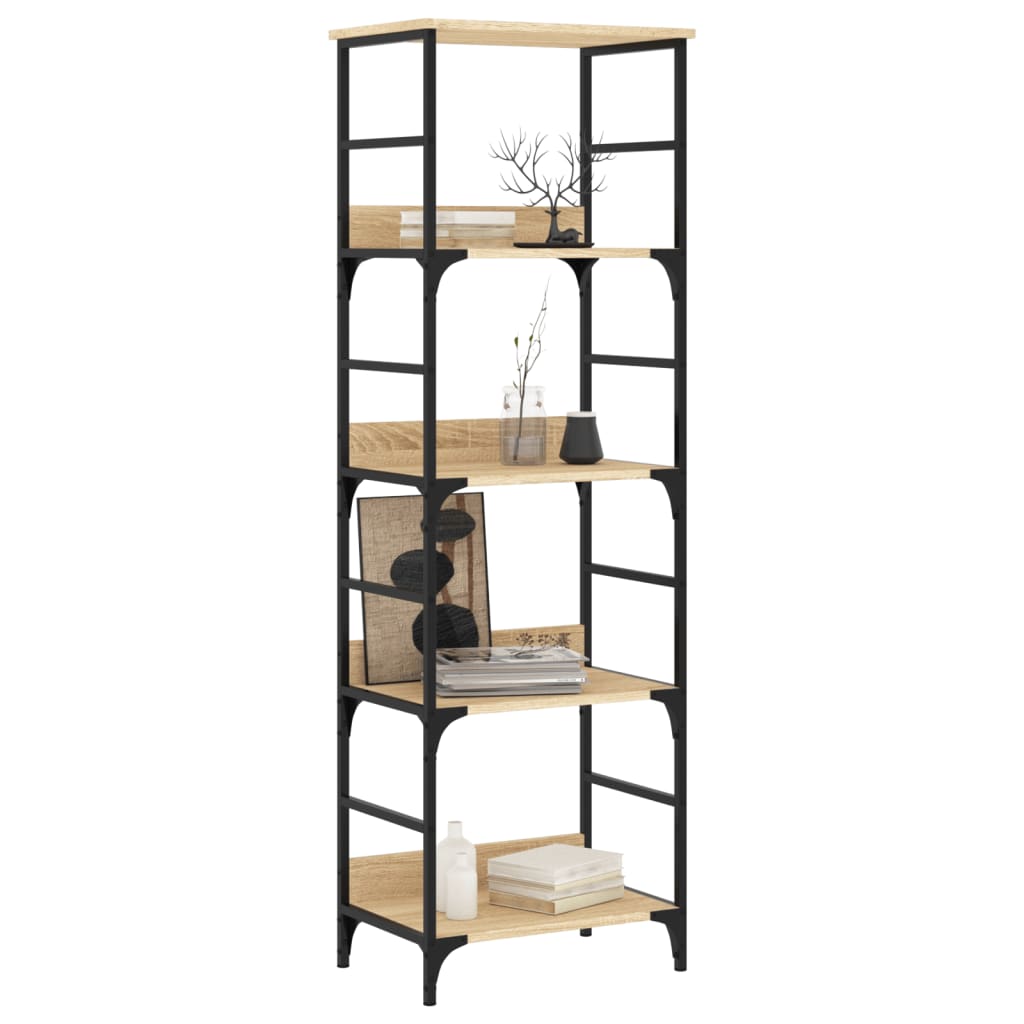 Bookshelf Sonoma Oak 50x33x153 cm Wood Material