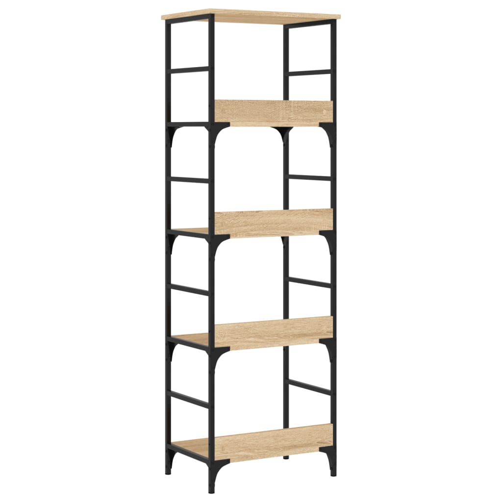 Bookshelf Sonoma Oak 50x33x153 cm Wood Material