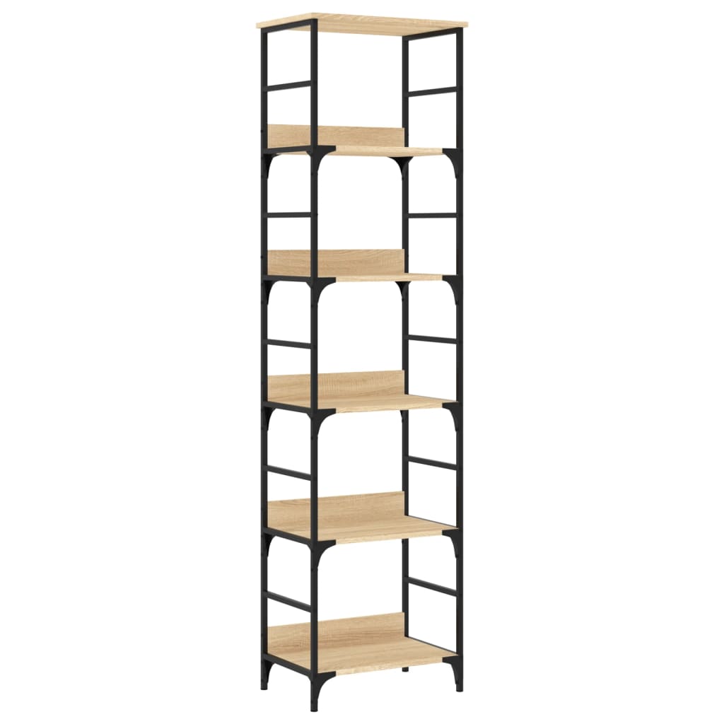 Bookshelf Sonoma Oak 50x33x188.5 cm Wood Material