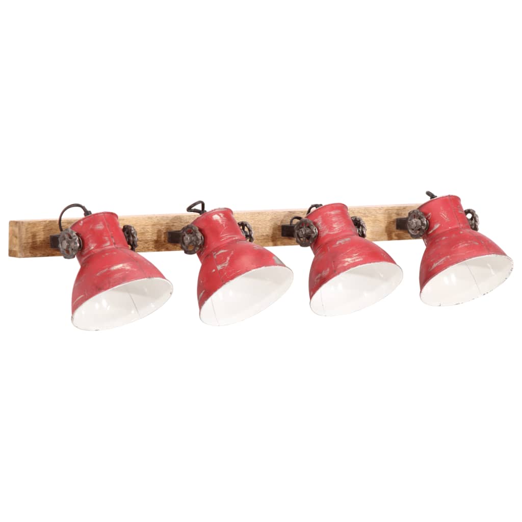 Wall lamp 25 W Red 90x25 cm E27