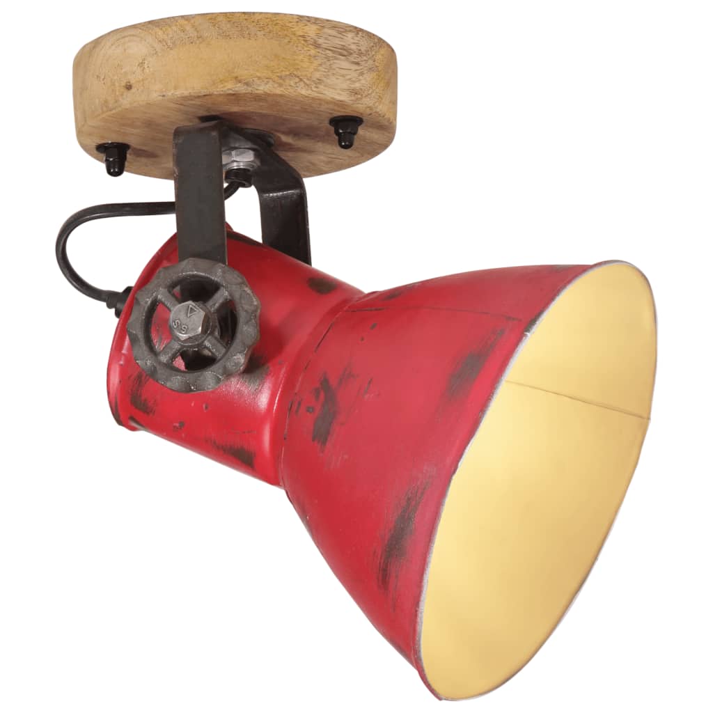 Wall lamp 25 W Red 11.5x11.5x25 cm E27