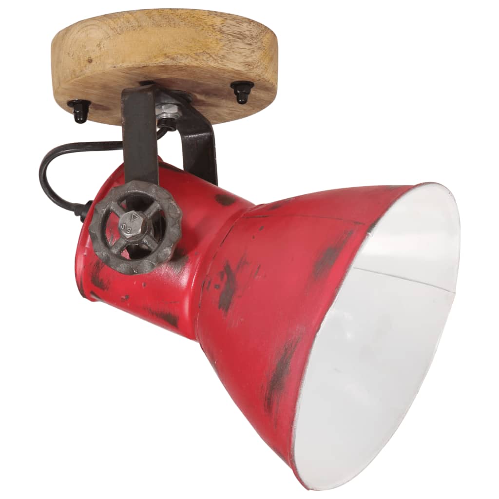 Wall lamp 25 W Red 11.5x11.5x25 cm E27