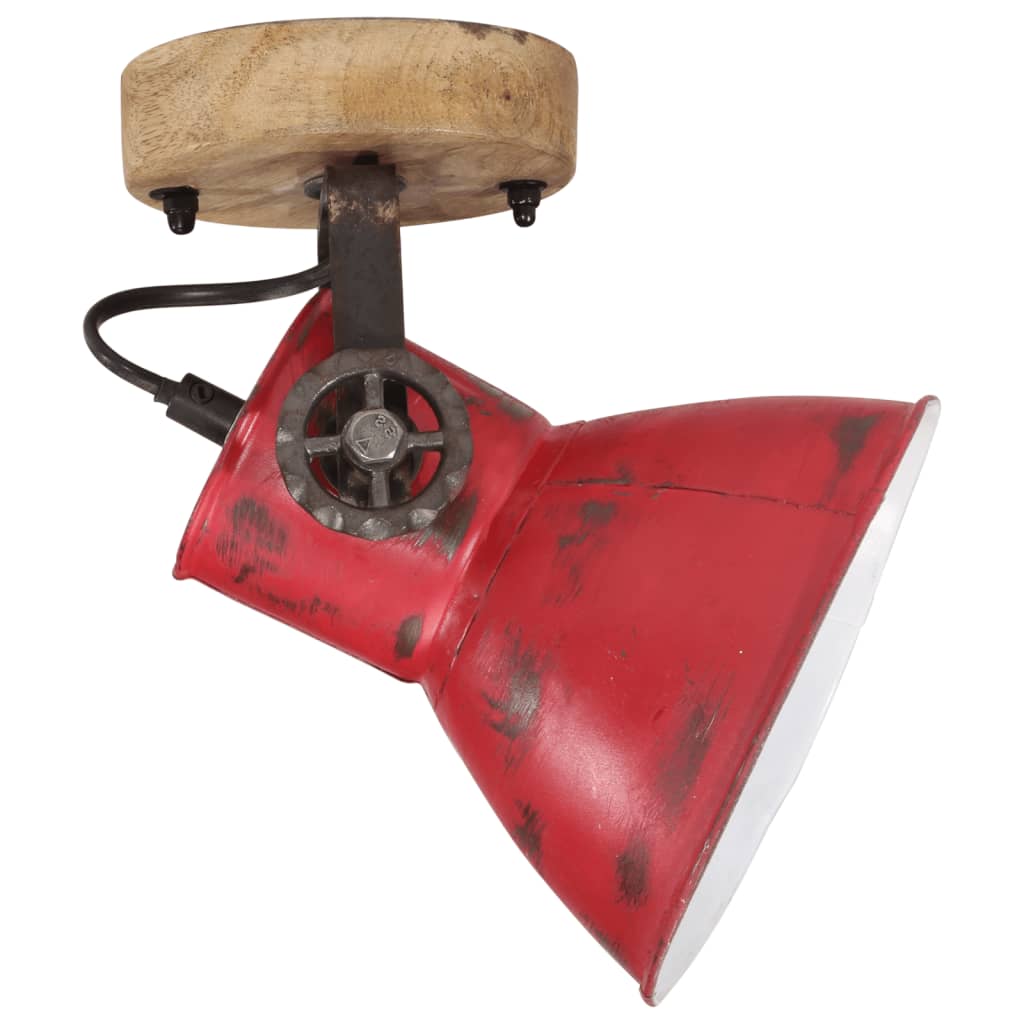 Wall lamp 25 W Red 11.5x11.5x25 cm E27