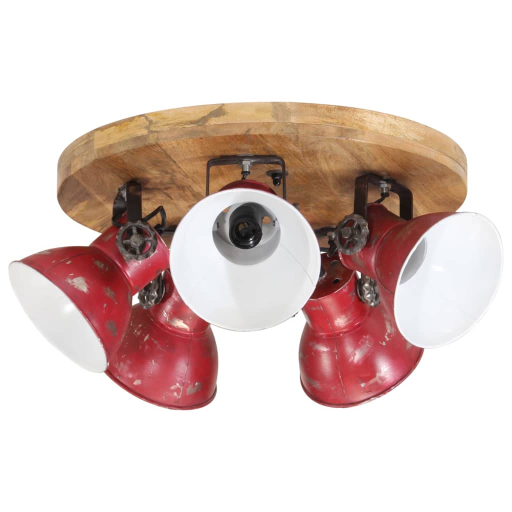 Ceiling light 25 W Red 50x50x25 cm E27