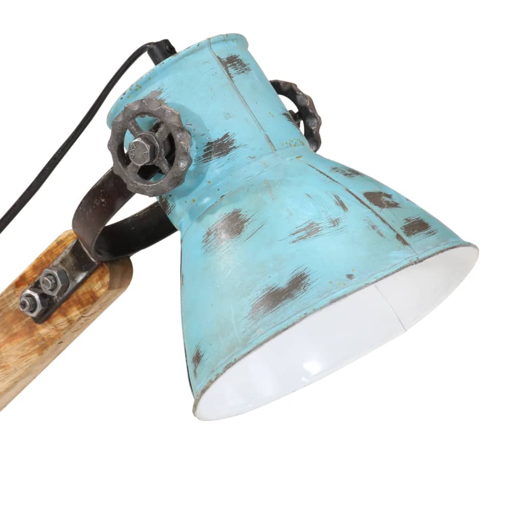 Desk Lamp 25 W Blue 23x18x96 cm E27