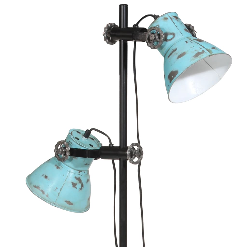 Floor Lamp 25 W Blue 25x25x90/140 cm E27