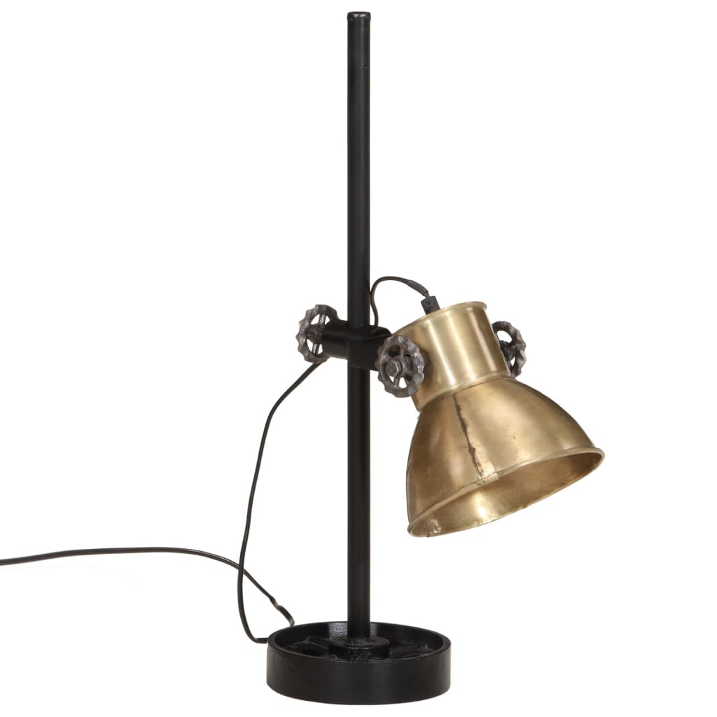 Desk Lamp 25 W Antique Brass 15x15x55 cm E27