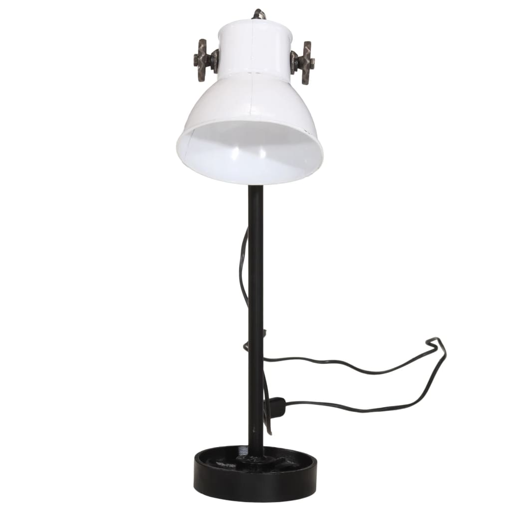 Desk Lamp 25 W White 15x15x55 cm E27