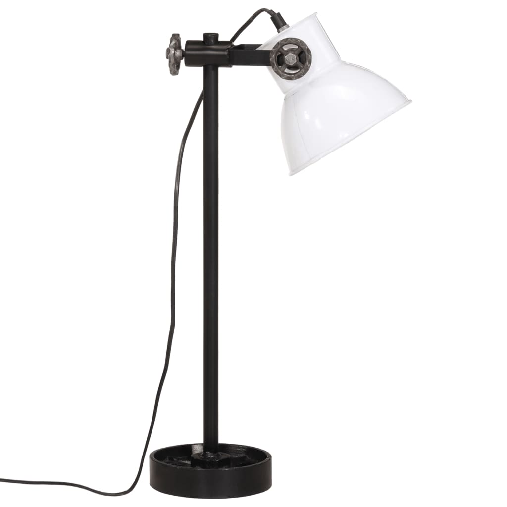 Desk Lamp 25 W White 15x15x55 cm E27