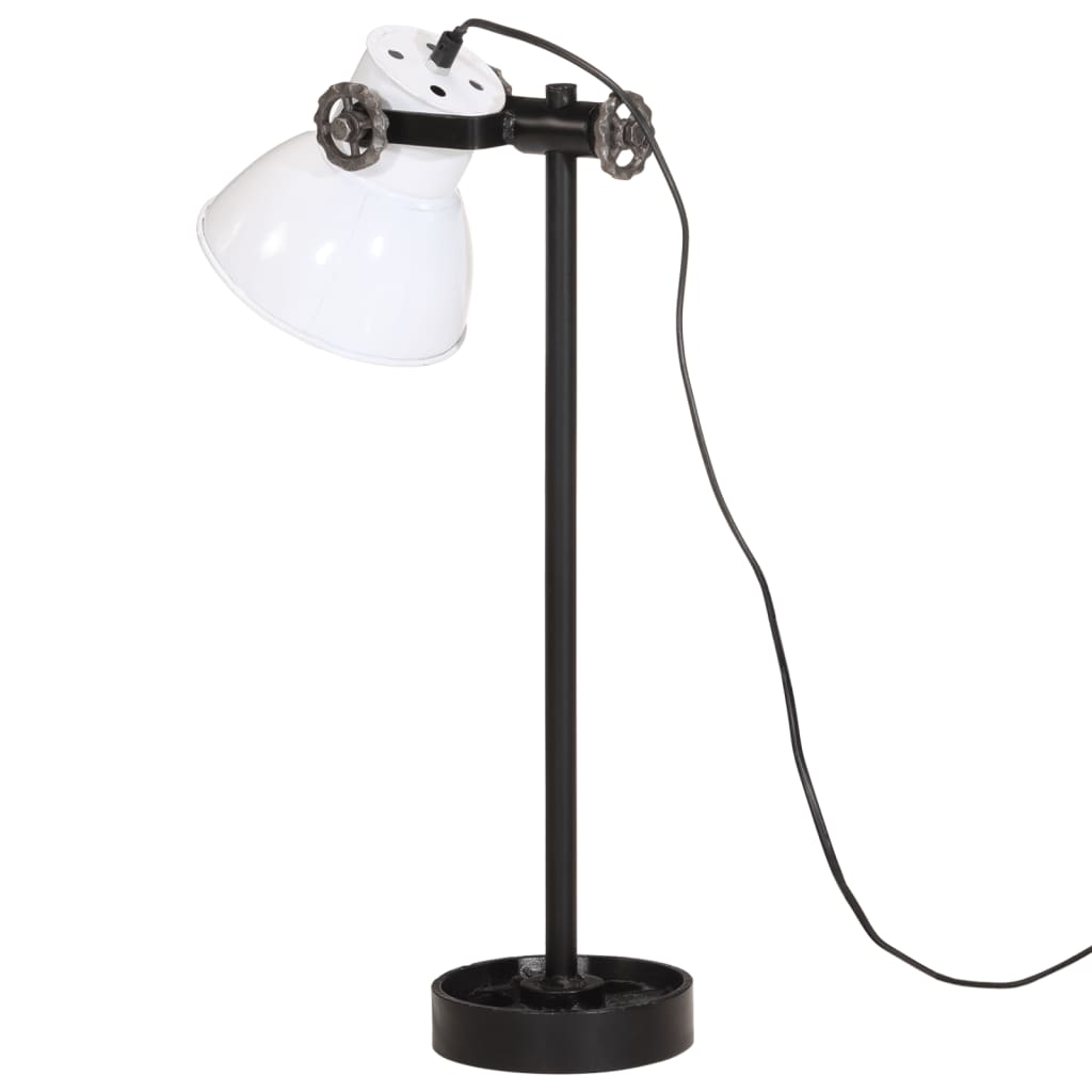 Desk Lamp 25 W White 15x15x55 cm E27