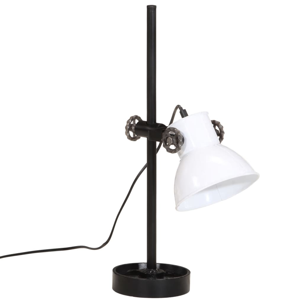 Desk Lamp 25 W White 15x15x55 cm E27