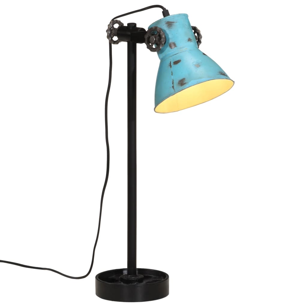 Desk Lamp 25 W Blue 15x15x55 cm E27