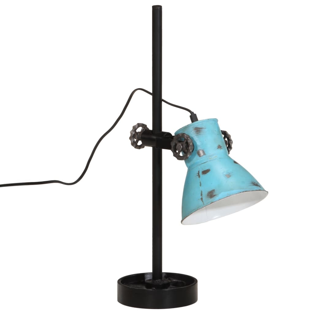 Desk Lamp 25 W Blue 15x15x55 cm E27