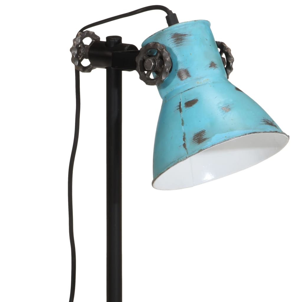 Desk Lamp 25 W Blue 15x15x55 cm E27