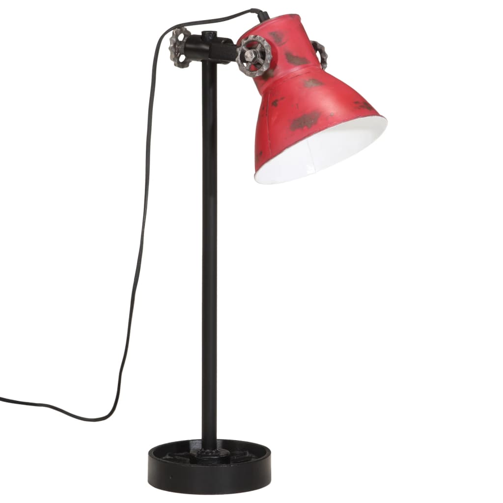 Desk Lamp 25 W Red 15x15x55 cm E27