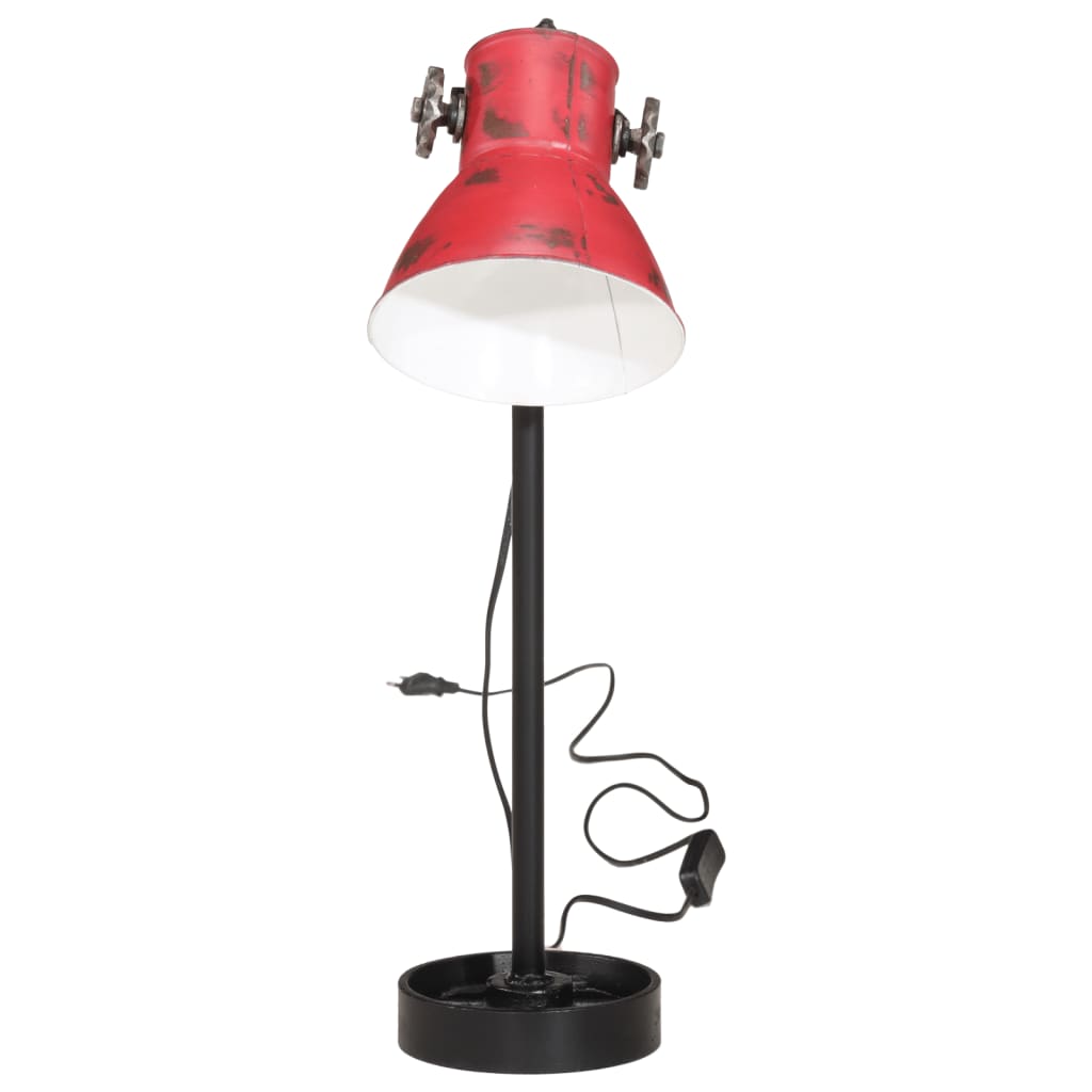 Desk Lamp 25 W Red 15x15x55 cm E27