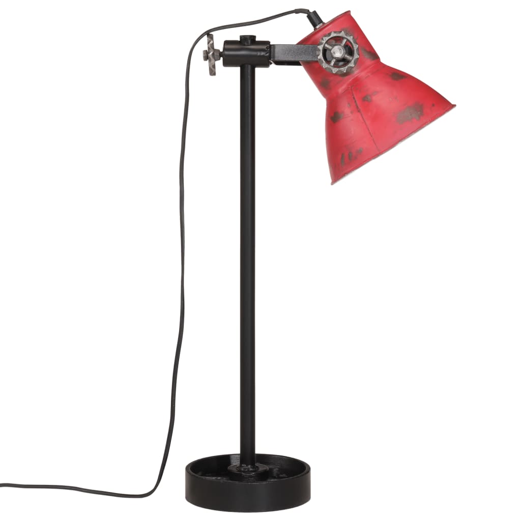 Desk Lamp 25 W Red 15x15x55 cm E27