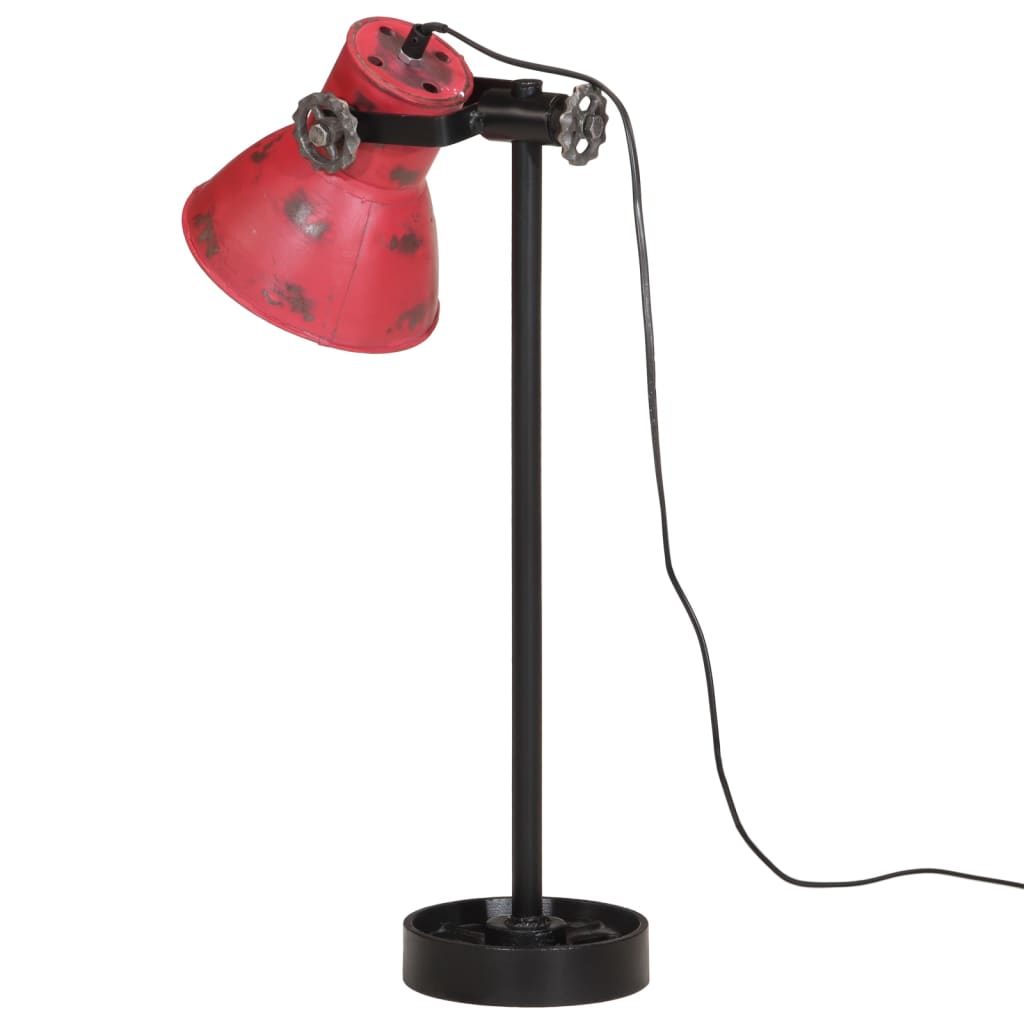 Desk Lamp 25 W Red 15x15x55 cm E27