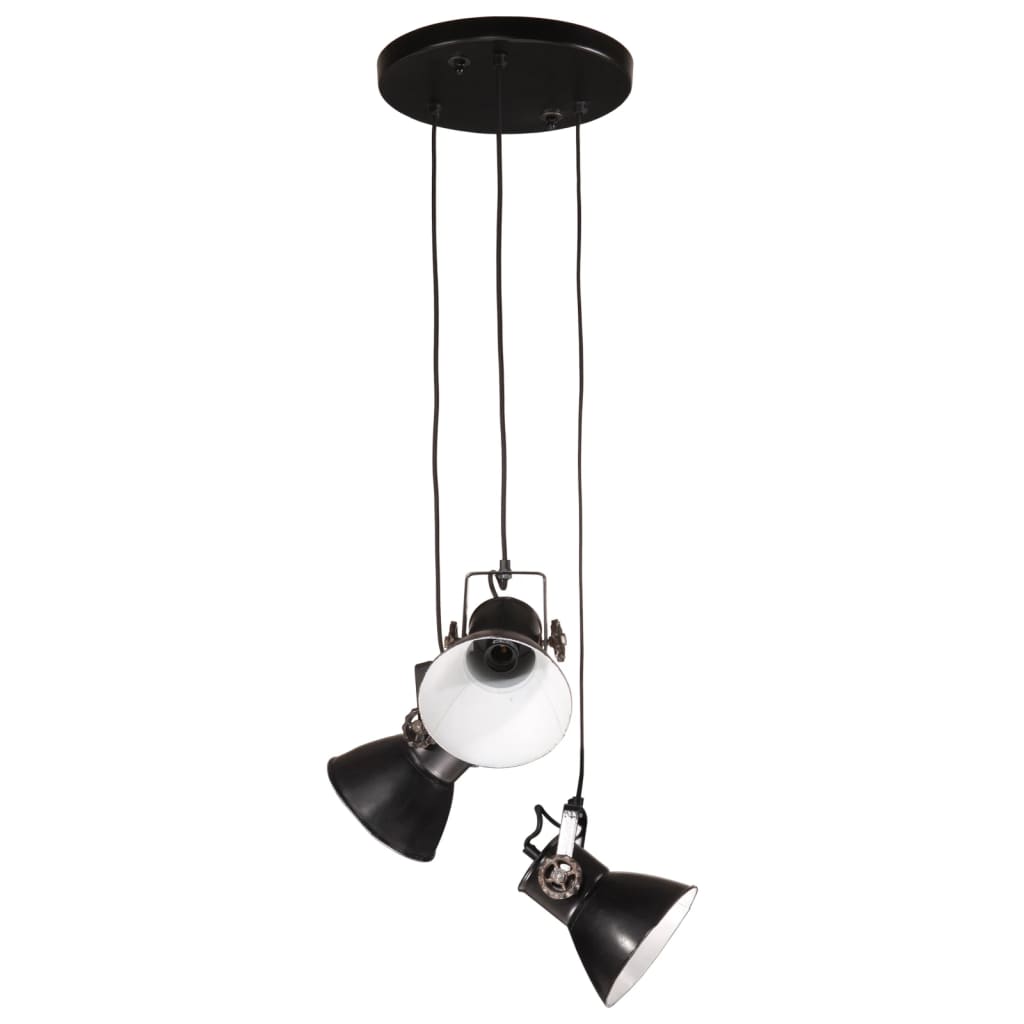 Hanging lamp 25 W black 30x30x100 cm E27