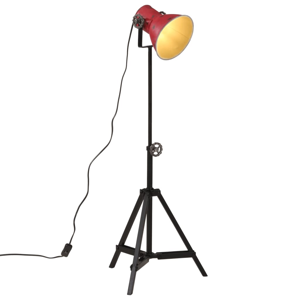 Floor Lamp 25 W Red 35x35x65/95 cm E27