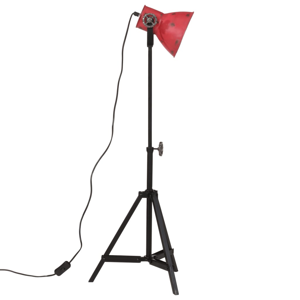 Floor Lamp 25 W Red 35x35x65/95 cm E27