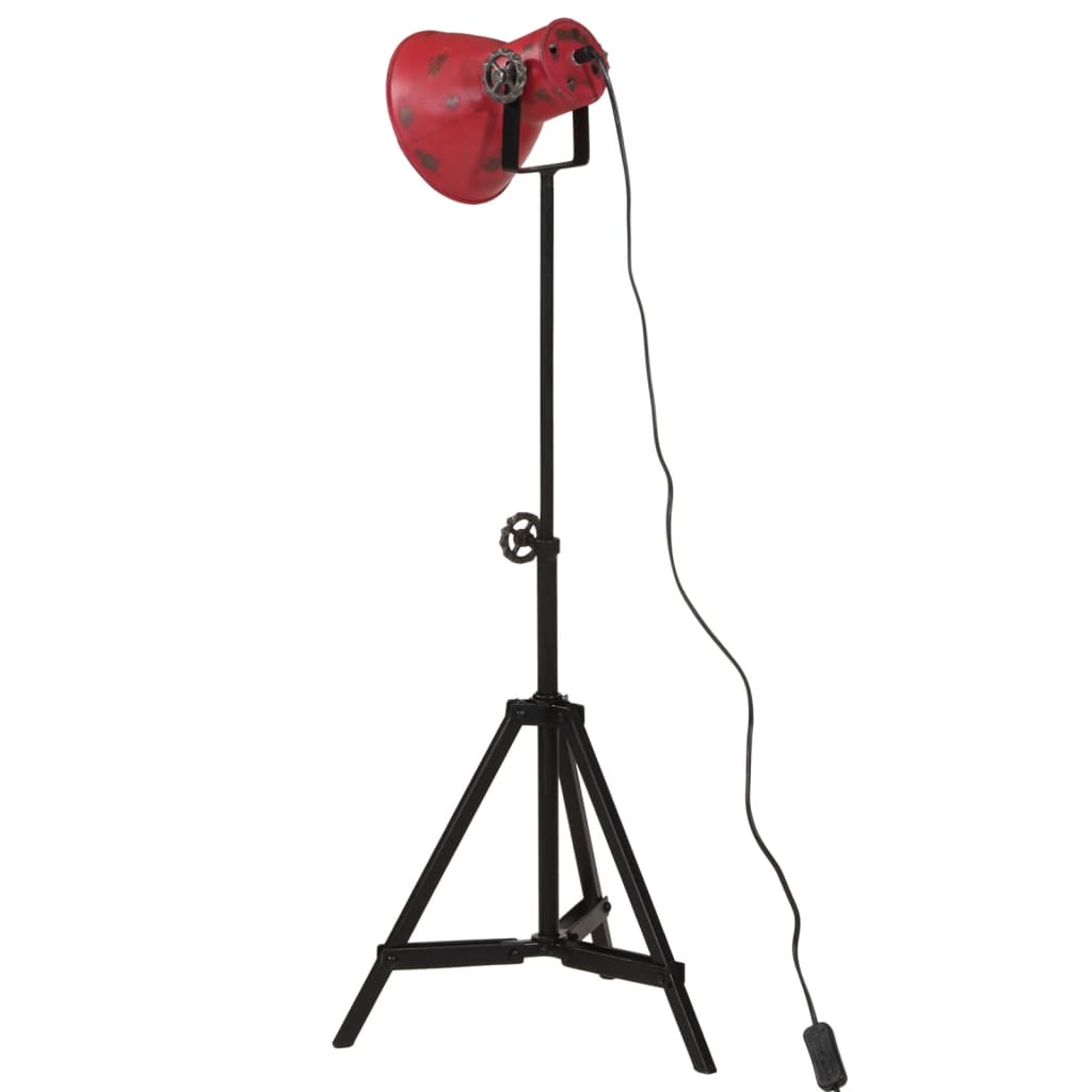 Floor Lamp 25 W Red 35x35x65/95 cm E27